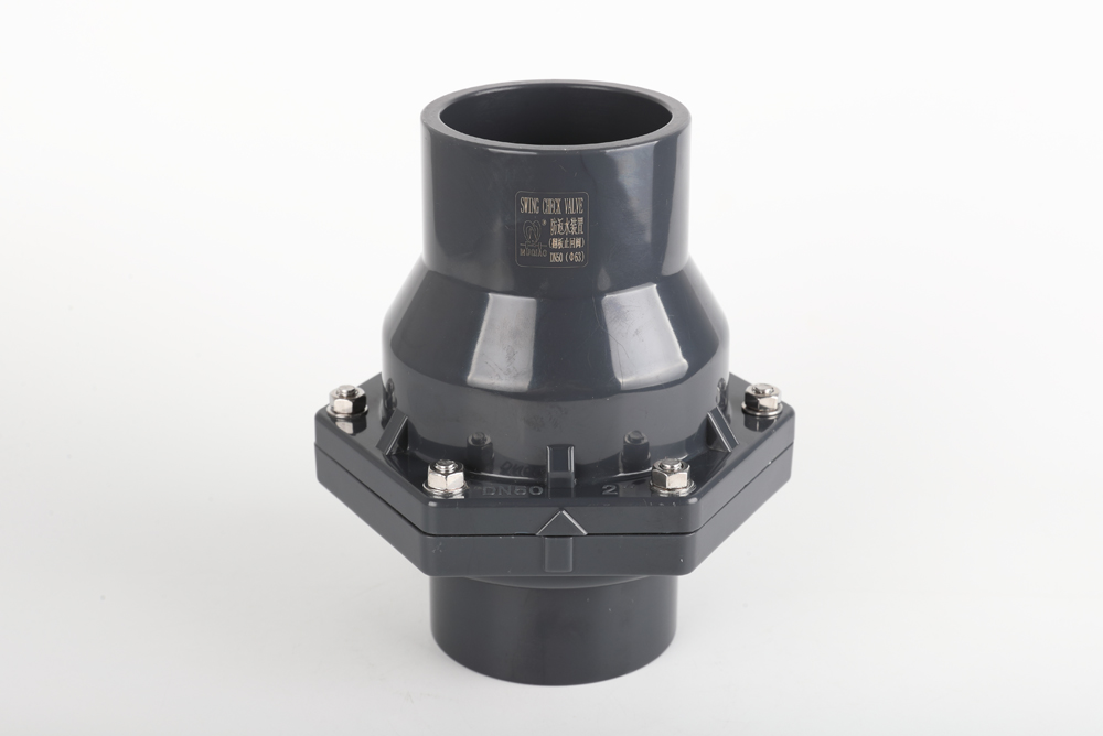 滴道翻板式止回阀